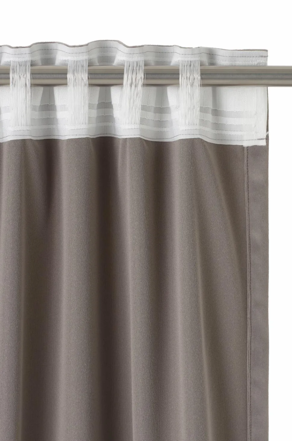 Ellos Home DEMI skræddersyet fløjlsgardin