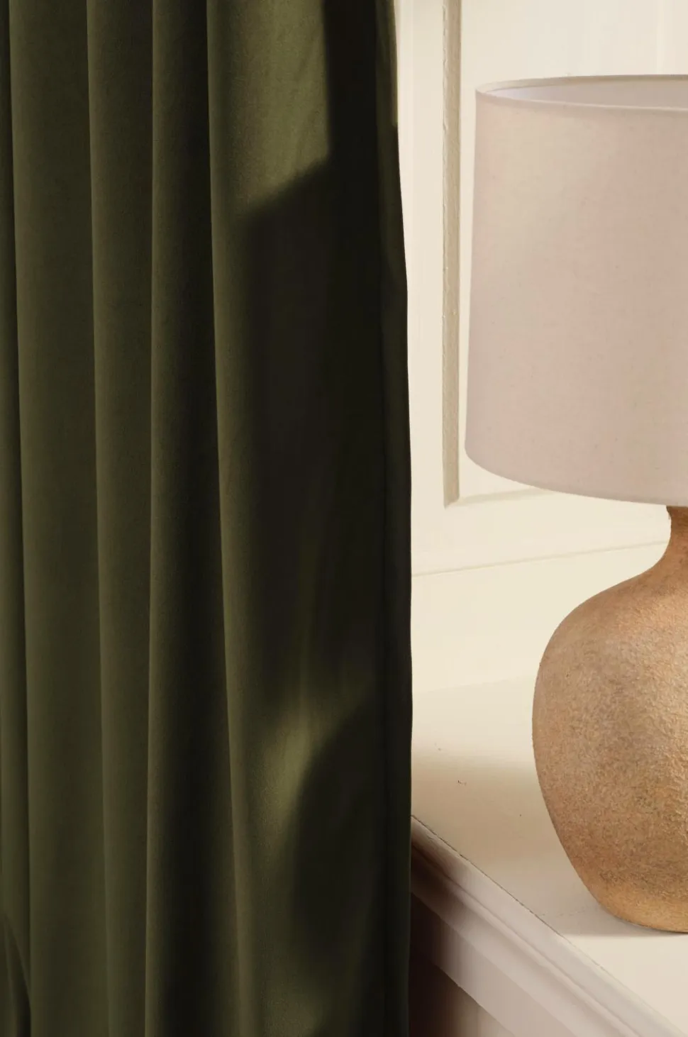 Ellos Home DEMI skræddersyet fløjlsgardin