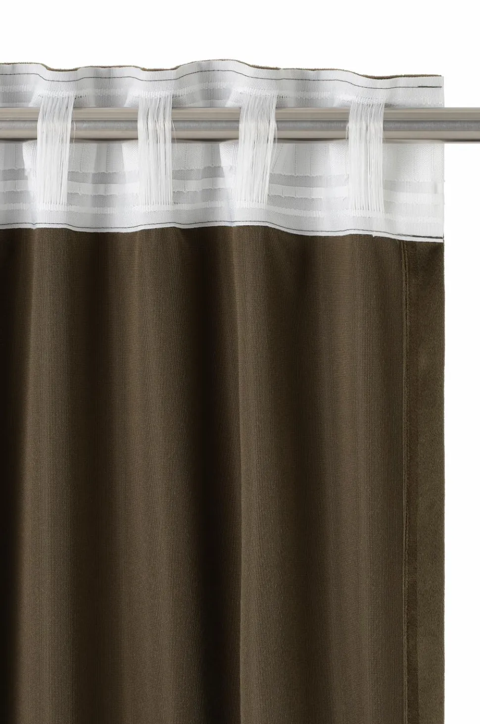 Ellos Home DEMI skræddersyet fløjlsgardin