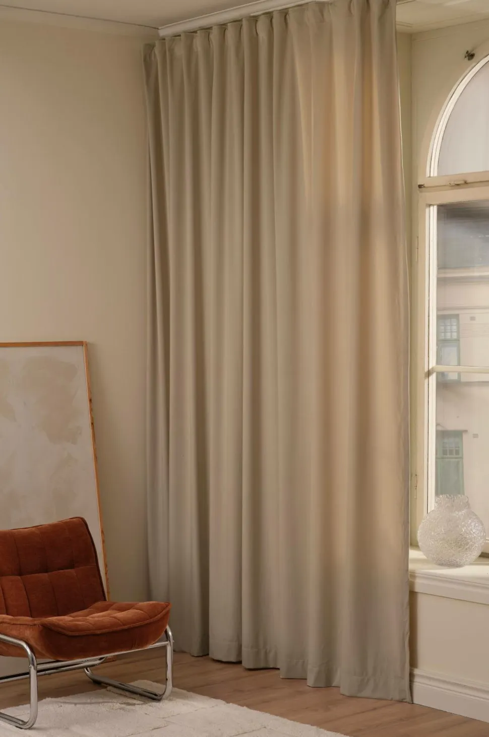 Ellos Home DEMI skræddersyet fløjlsgardin