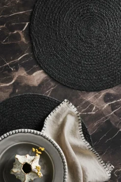 Ellos Home Dækkeserviet Ria i jute, 4-pak