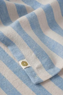 Ellos Home Dug Elly Classic Stripe i genanvendt halvlinned