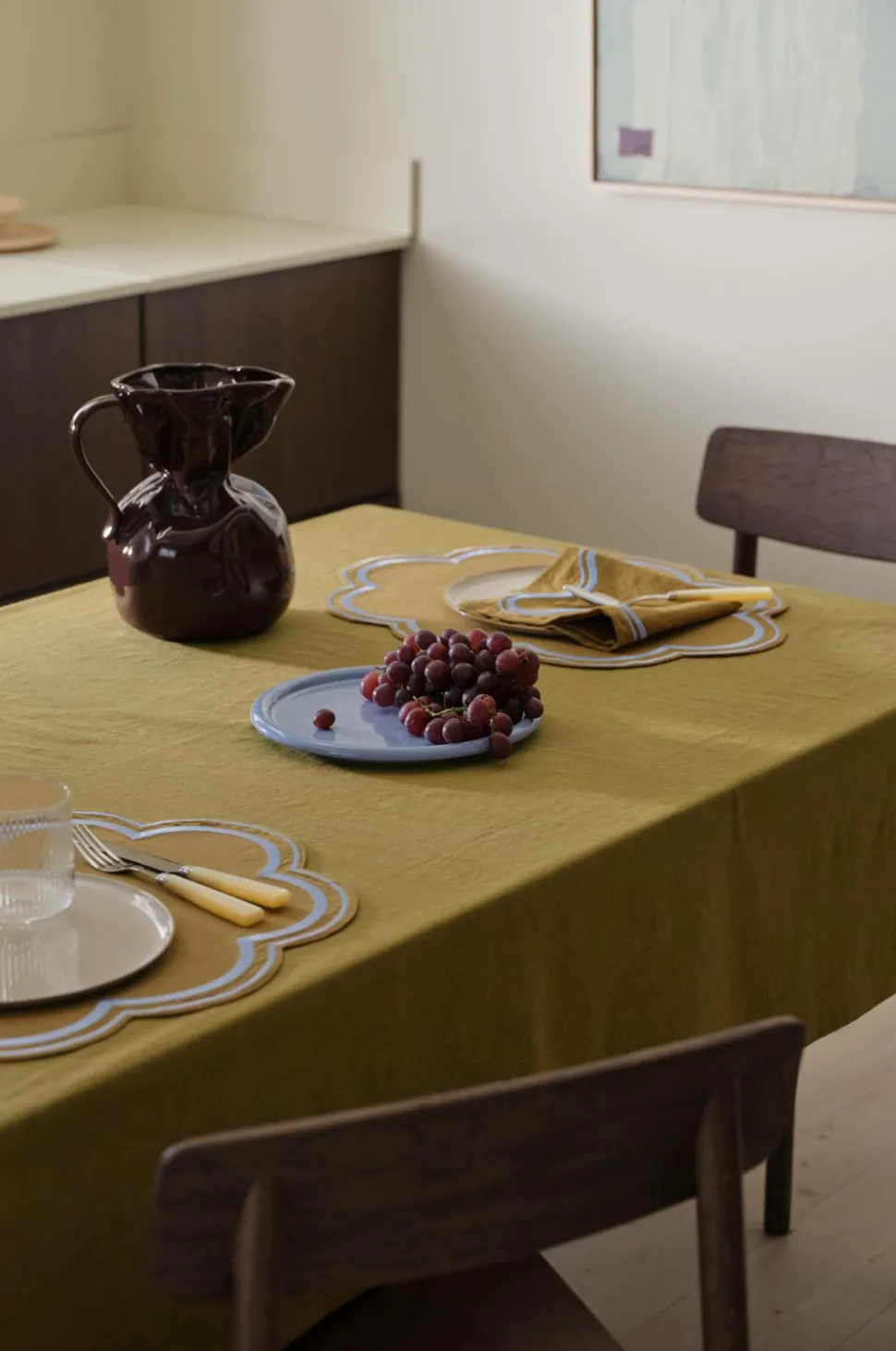 Ellos Home Dug Elly i genanvendt halvlinned