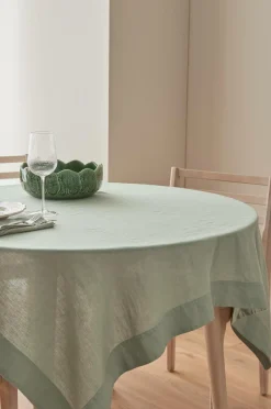 Ellos Home Dug Malva i 100% hør 140x140 cm