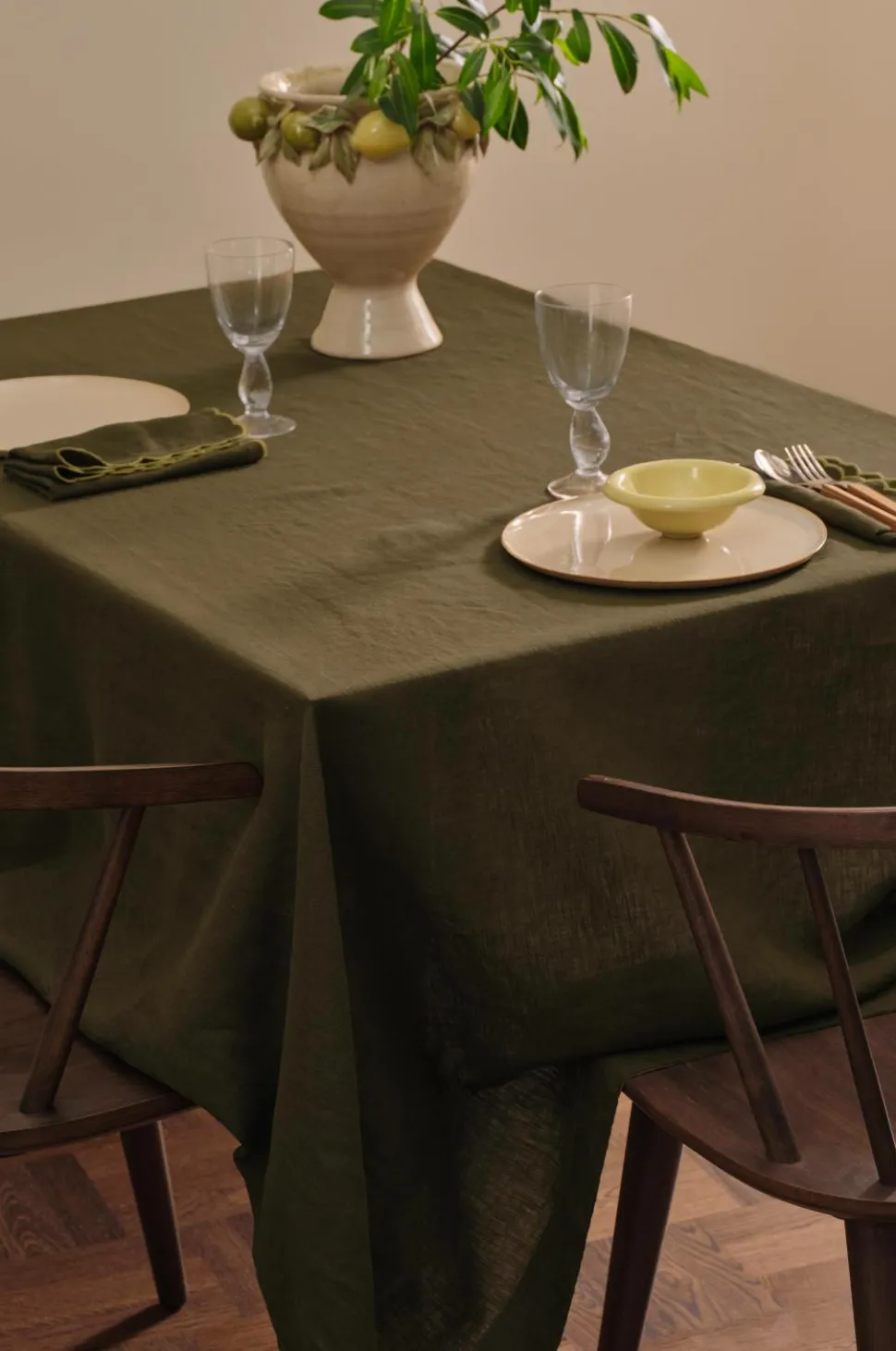 Ellos Home Dug Malva i 100% hør