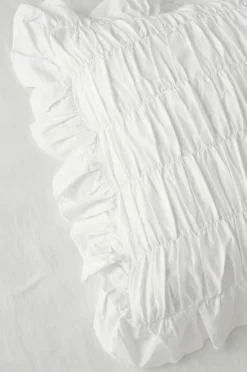 Ellos Home Dynebetræk Juliette Elastic Frill i vasket bomuld 2 dele