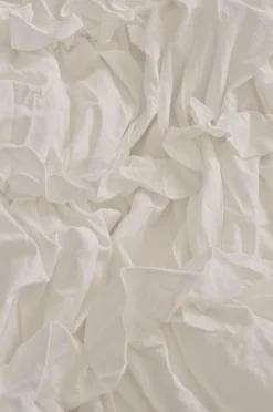 Ellos Home Dynebetræk Juliette Elastic Frill i vasket bomuld 2 dele