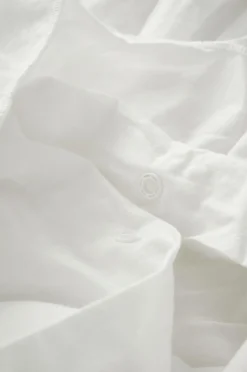 Ellos Home Dynebetræk Juliette Elastic Frill i vasket bomuld 2 dele