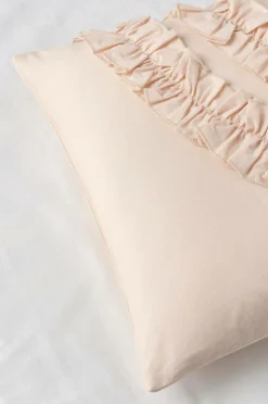 Ellos Home Dynebetræk Juliette Curve Frill i vasket bomuld 2 dele