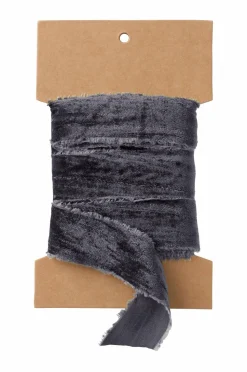 Ellos Home Fløjlsstrop Crushed 5 meter