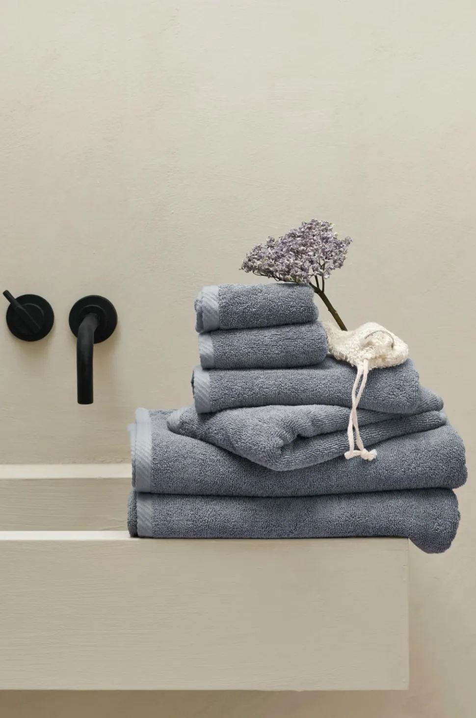 Ellos Home Frottésæt Elise i 6 dele