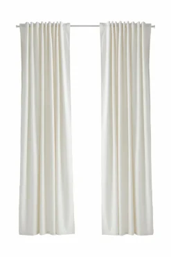 Ellos Home Gardinlængde med multibånd Nora i velour, 2-pak