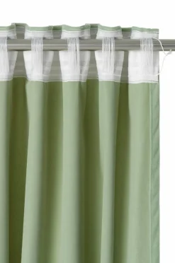 Ellos Home Gardinlængde med multibånd Nora i velour, 2-pak