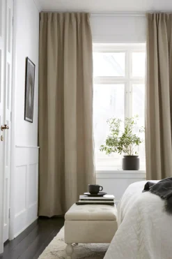 Ellos Home Gardinlængde med rynkebånd Alexandra 1-pak