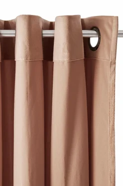 Ellos Home Gardinlængde med sejlringe Nora i velour, 2-pak