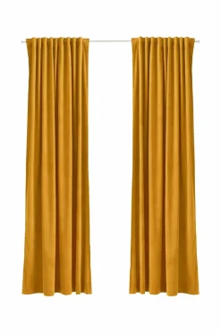 Ellos Home Gardinlængde med multibånd Nora i velour, 2-pak