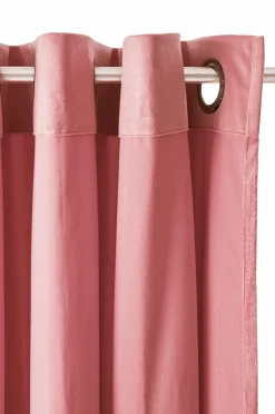 Ellos Home Gardinlængde med sejlringe Nora i velour, 2-pak