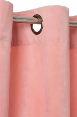 Ellos Home Gardinlængde med sejlringe Nora i velour, 2-pak