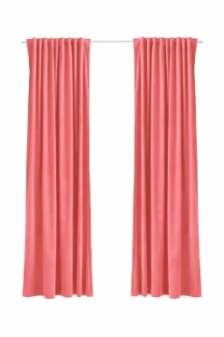 Ellos Home Gardinlængde med multibånd Nora i velour, 2-pak