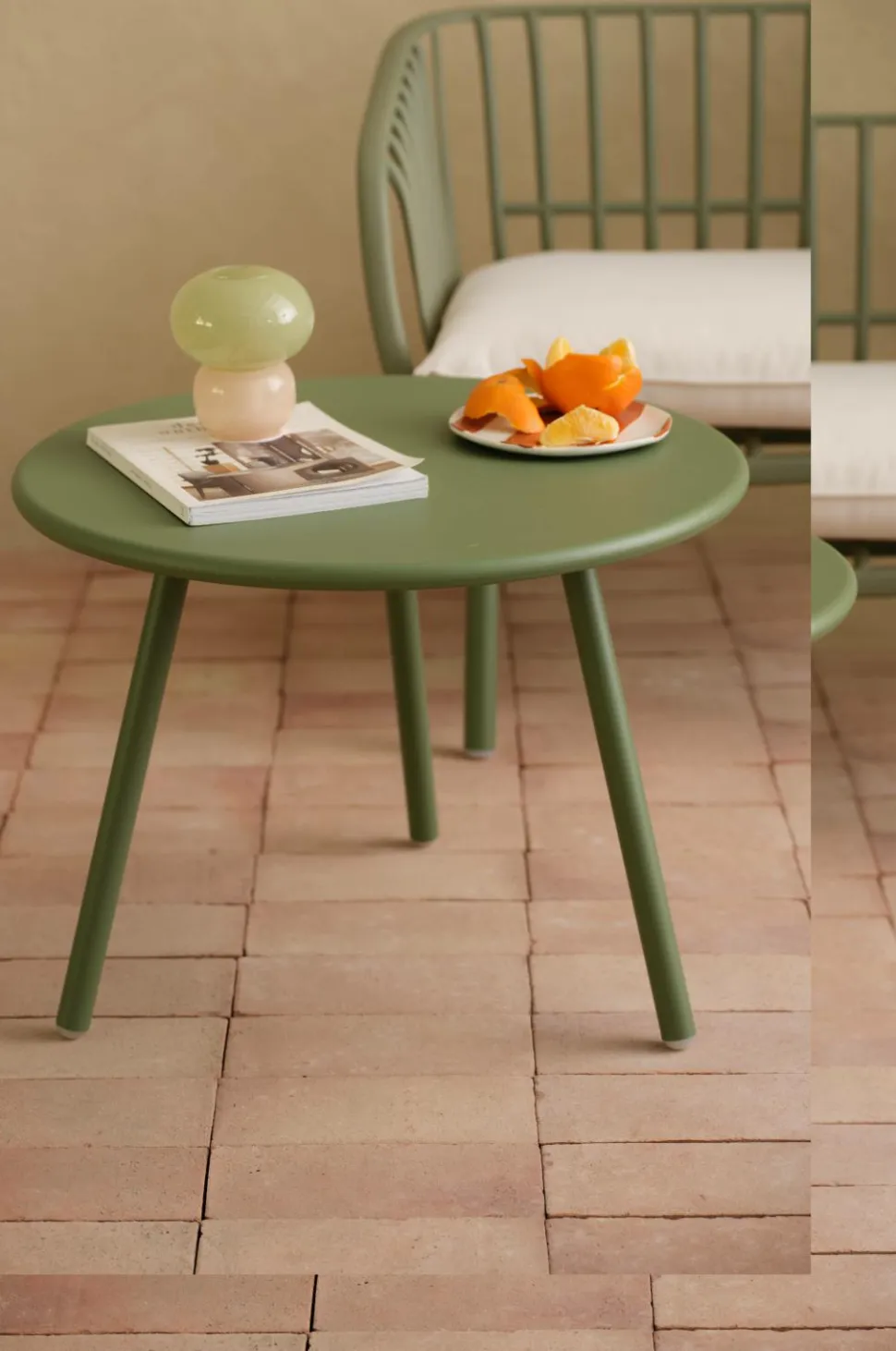 Ellos Home Havebord Olive Ø 60 cm