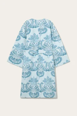 Ellos Home Kimono Juliett Medallion i vasket bomuld