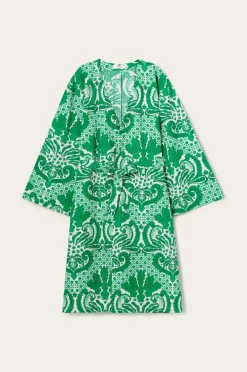 Ellos Home Kimono Juliett Medallion i vasket bomuld