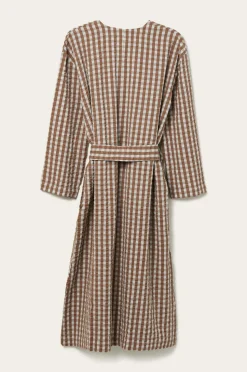 Ellos Home Kimono Nell Check Kimono