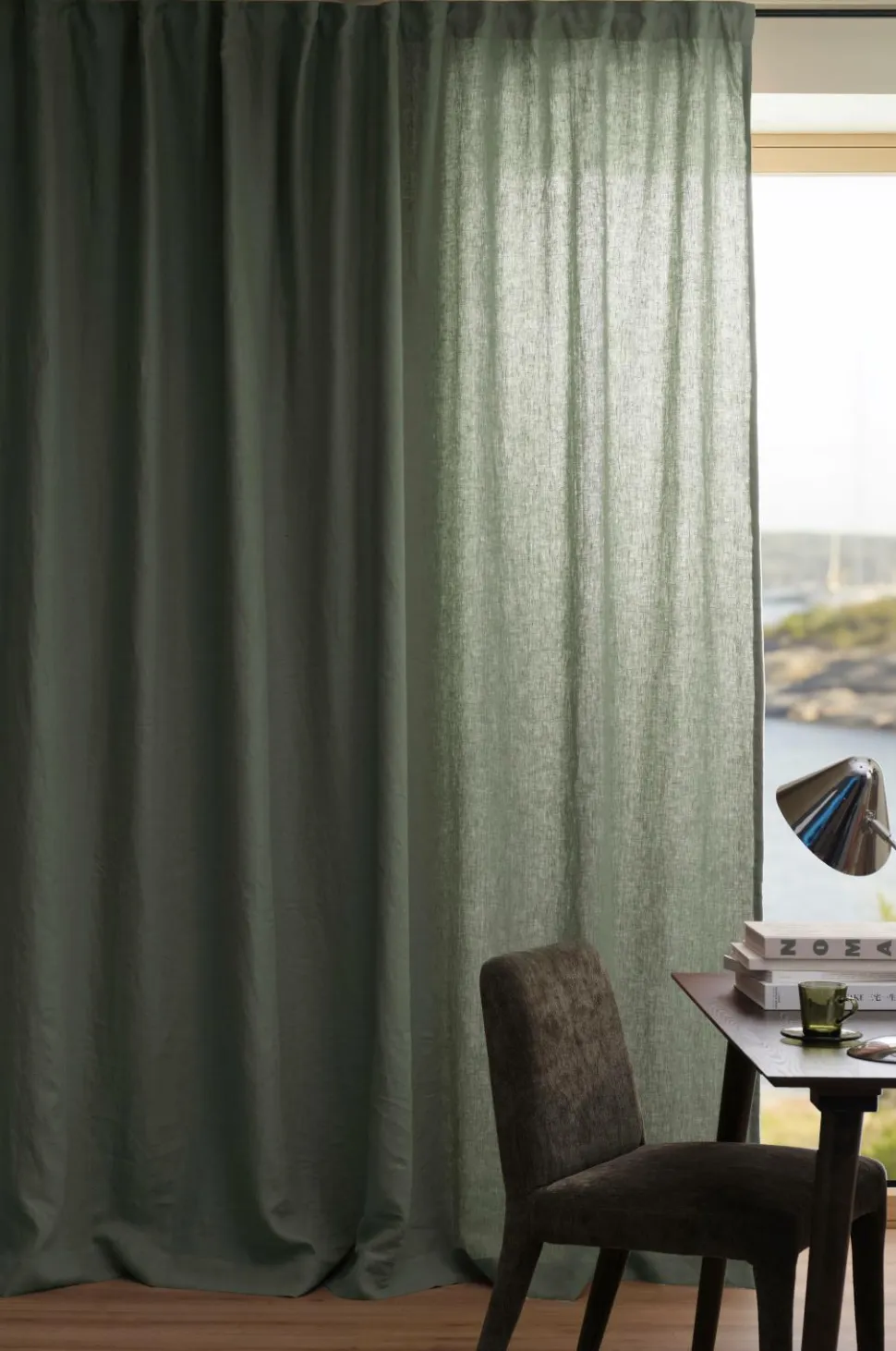 Ellos Home LEAH skræddersyet linnedgardin