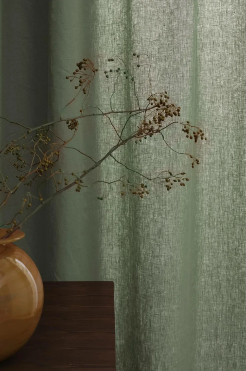 Ellos Home LEAH skræddersyet linnedgardin