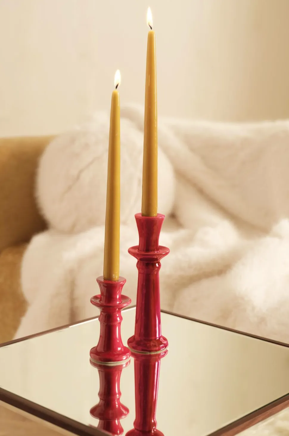 Ellos Home Lysestage Melissa 2 stykker med forskellige højder