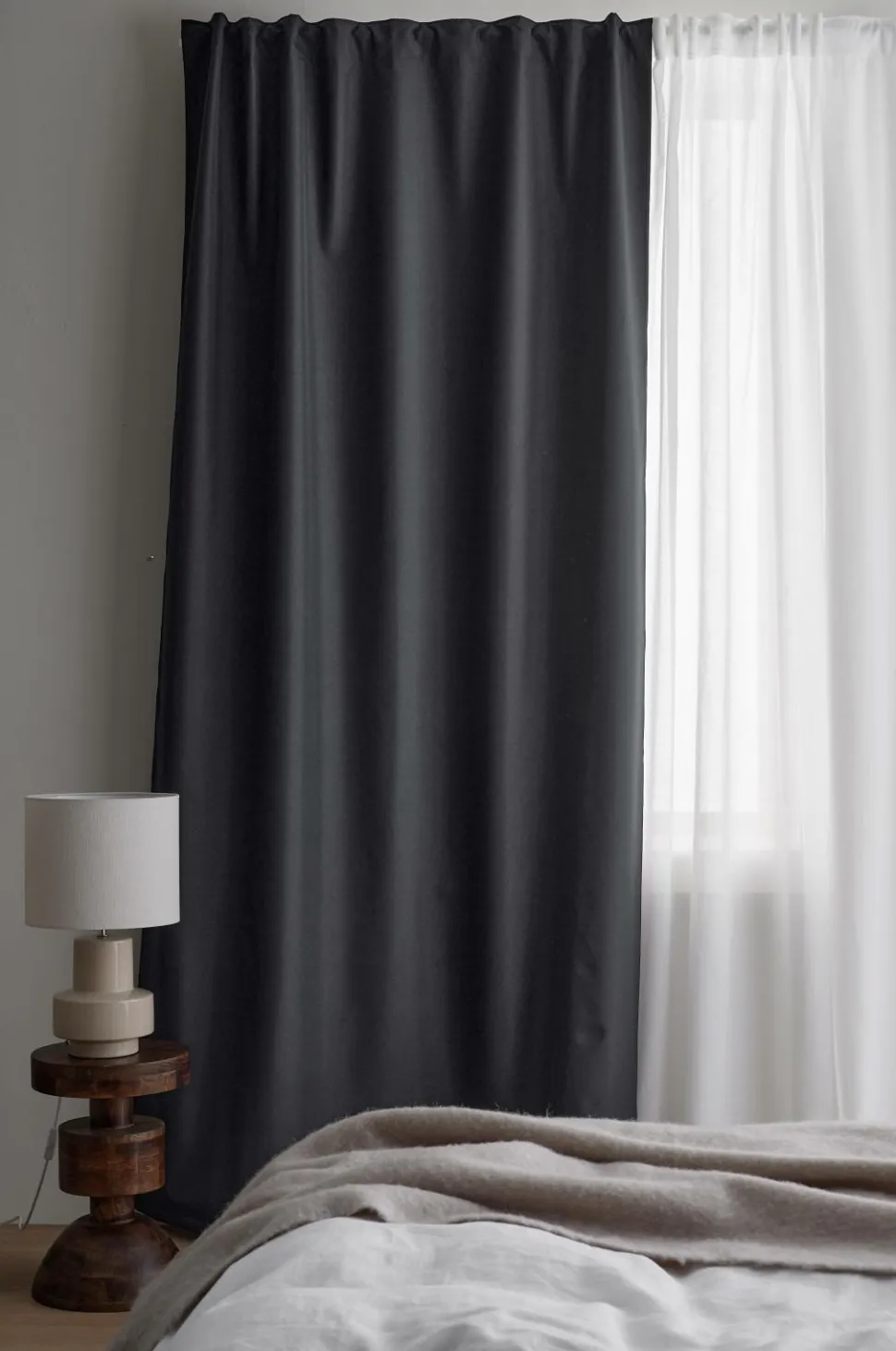 Ellos Home Mørklægningsgardin Cara 1 stk