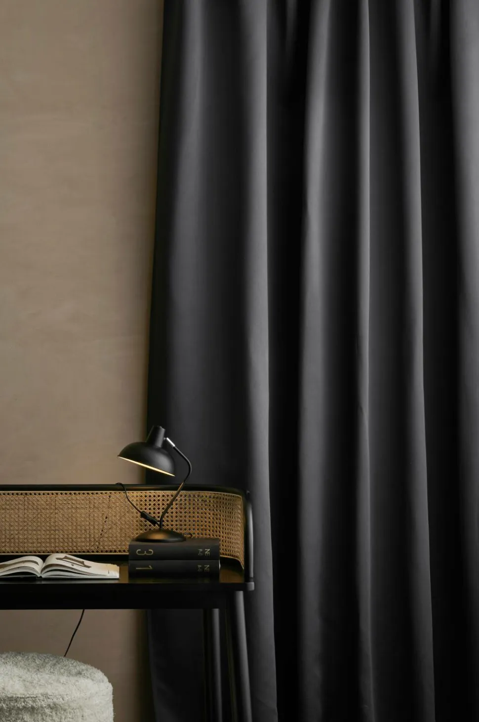 Ellos Home Mørklægningsgardin Daniella Wide ekstra bred 1-pak