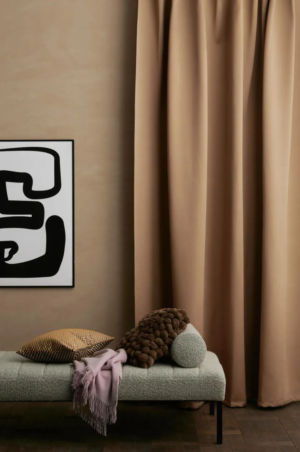 Ellos Home Mørklægningsgardin Daniella Wide ekstra bred 1-pak