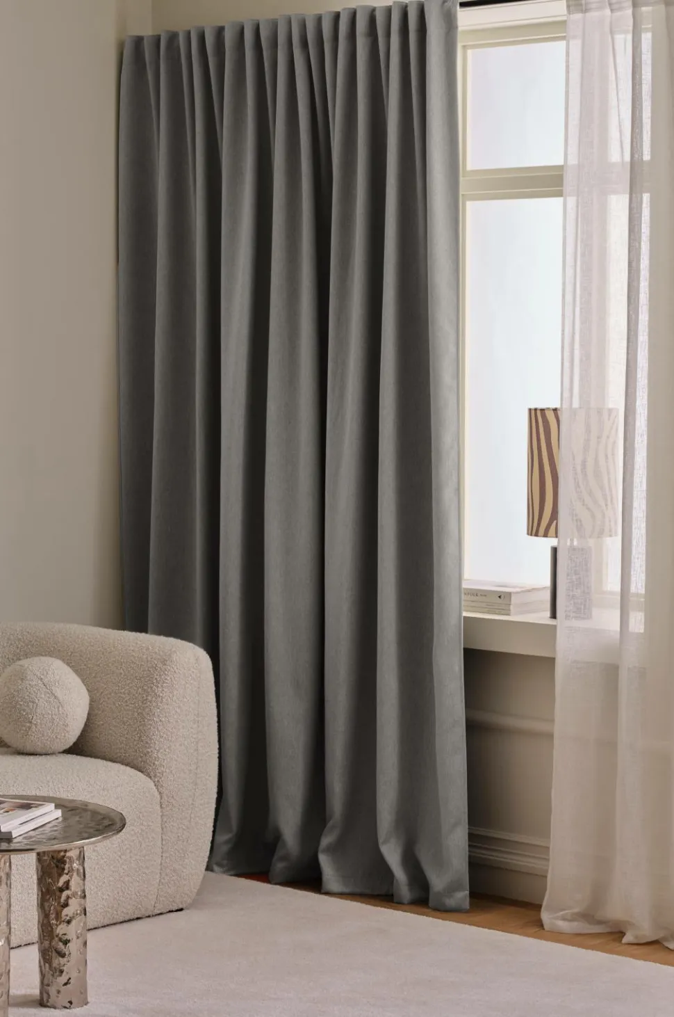 Ellos Home Mørklægningsgardin Maida Wide ekstra bred 1 stk.