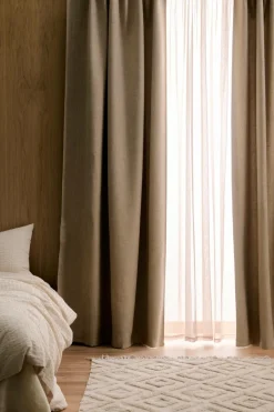 Ellos Home Mørklægningsgardin Iben med multibånd, 1 stk.