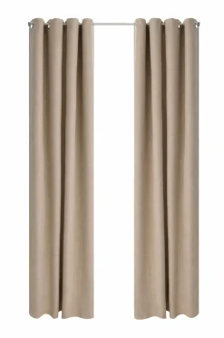 Ellos Home Mørklægningsgardin Iben med sejlringe, 1 stk.