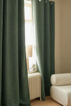 Ellos Home Mørklægningsgardin Iben med sejlringe, 1 stk.