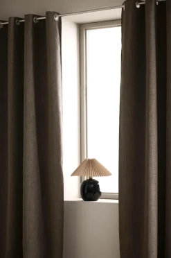 Ellos Home Mørklægningsgardin Iben med sejlringe, 1 stk.