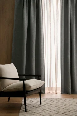 Ellos Home Mørklægningsgardin Iben med multibånd, 1 stk.