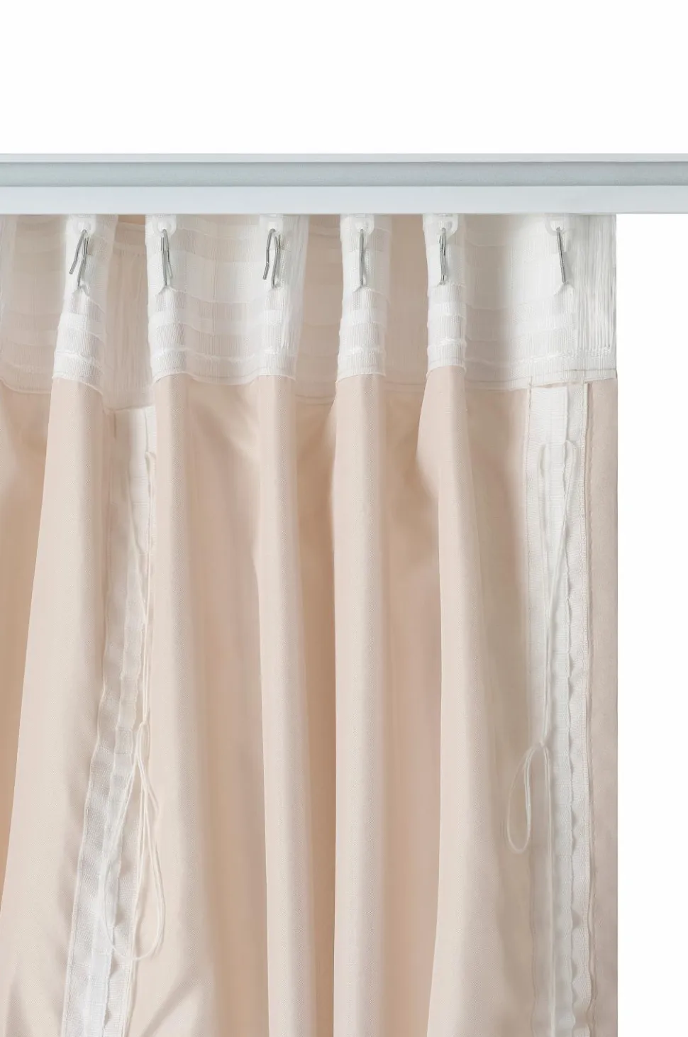 Ellos Home Multibåndsgardin Susanne Wrincle 2-pak