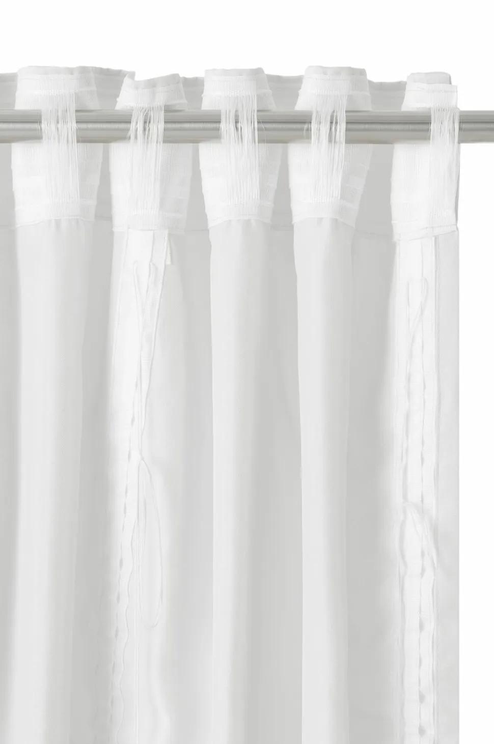 Ellos Home Multibåndsgardin Susanne Wrincle 2-pak