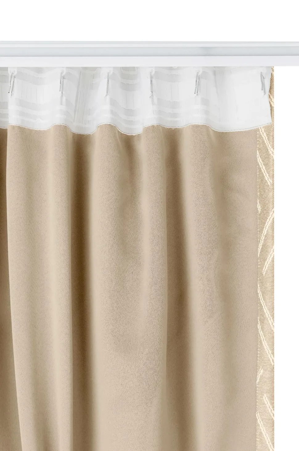 Ellos Home Multibåndsgardin Athena lysafskærmning 1-pak