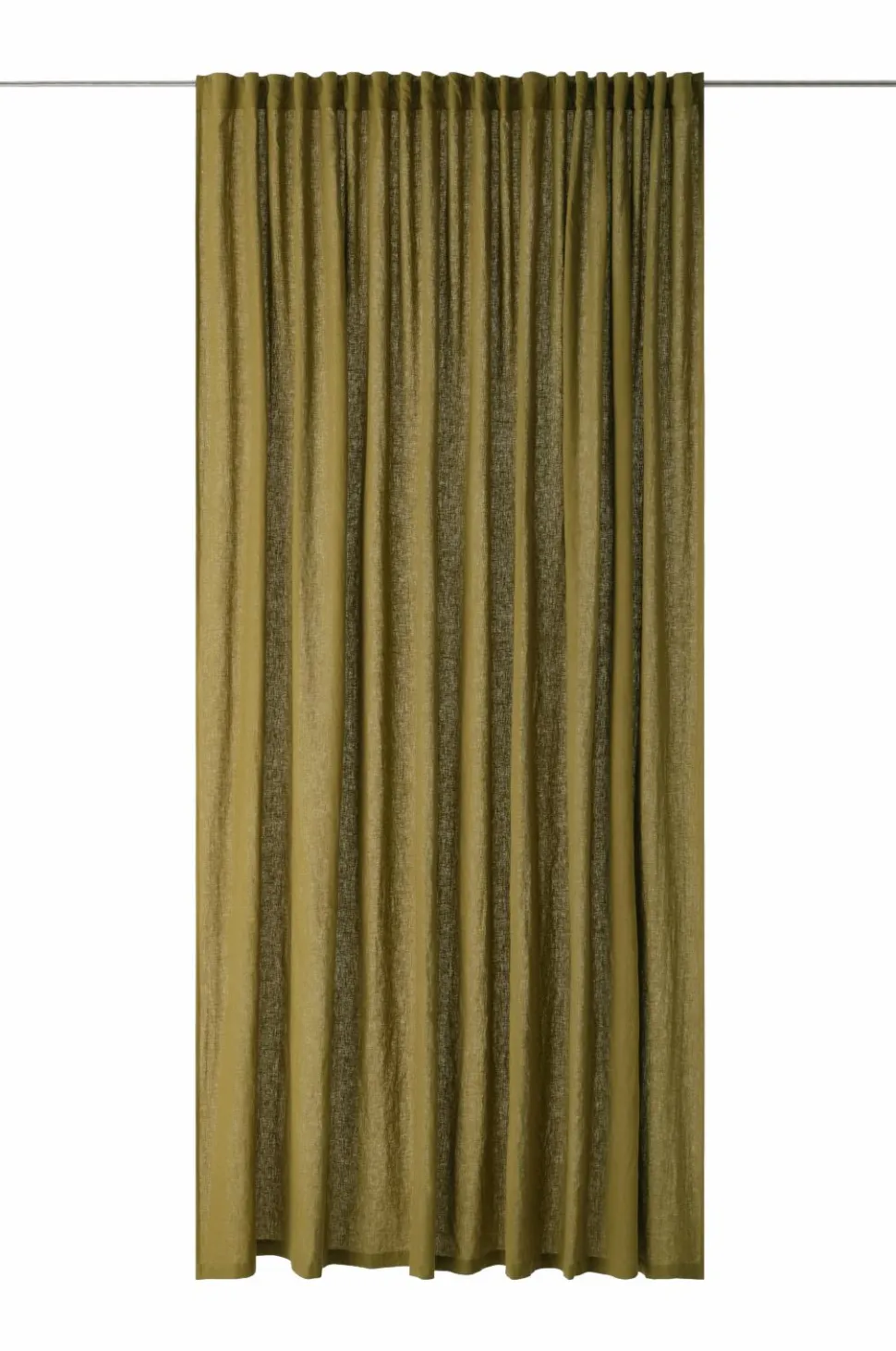 Ellos Home Multibåndsgardin Elly Wide i genanvendt halvlinned ekstra bred 1-pak