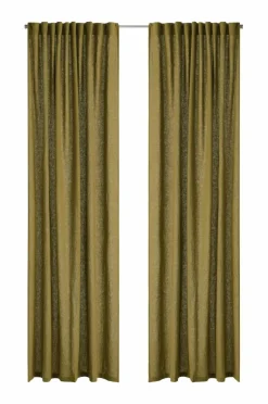 Ellos Home Multibåndsgardin Elly i genanvendt halvlinned 2-pak