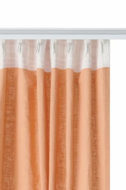 Ellos Home Multibåndsgardin Elly Wide i genanvendt halvlinned ekstra bred 1-pak