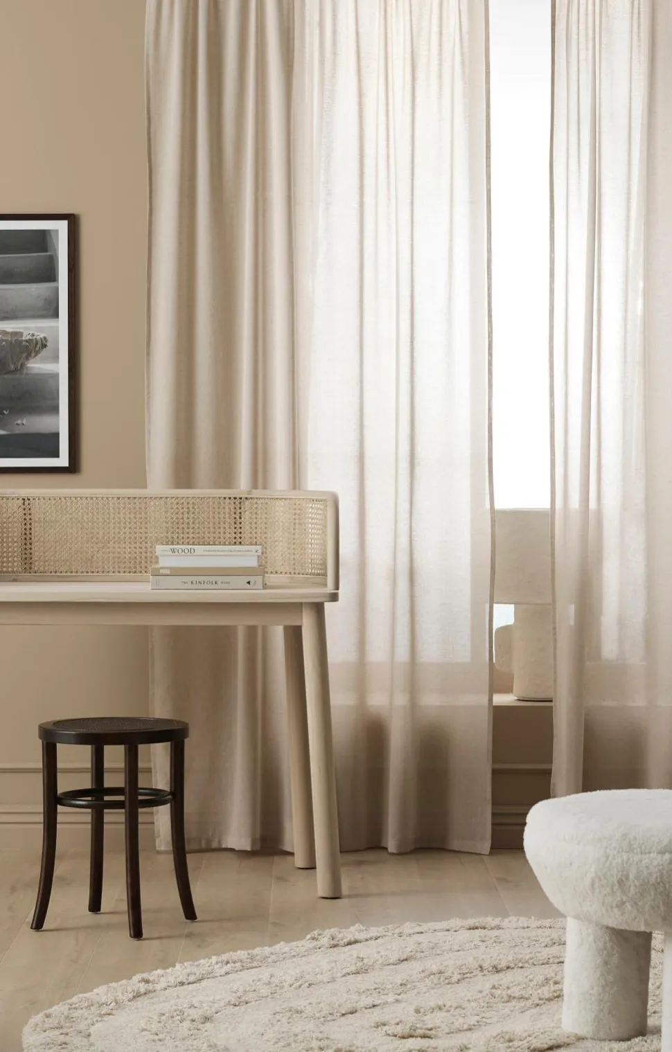 Ellos Home Multibåndsgardin Penny 2-pak