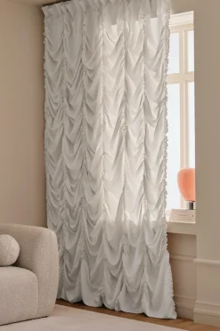 Ellos Home Multibåndsgardin Susanne Wrincle Wide ekstra bred 1-pak