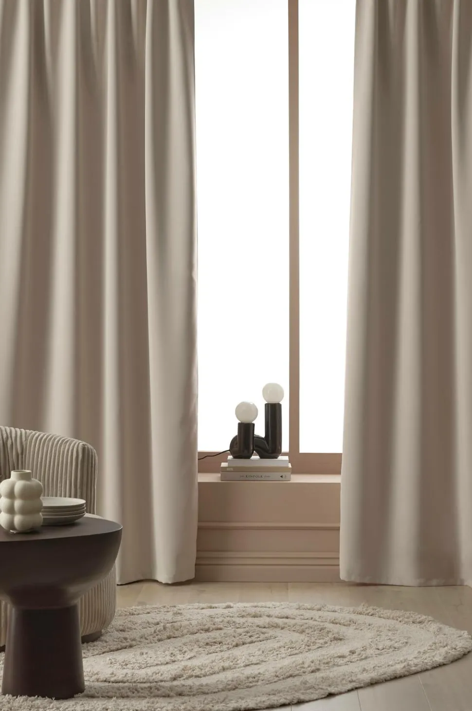 Ellos Home Multibåndslængde Sandy, mørklæggende, 1 stk.