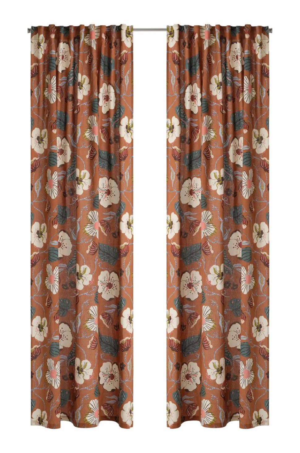 Ellos Home Multibåndsgardin Hilma 2-pak