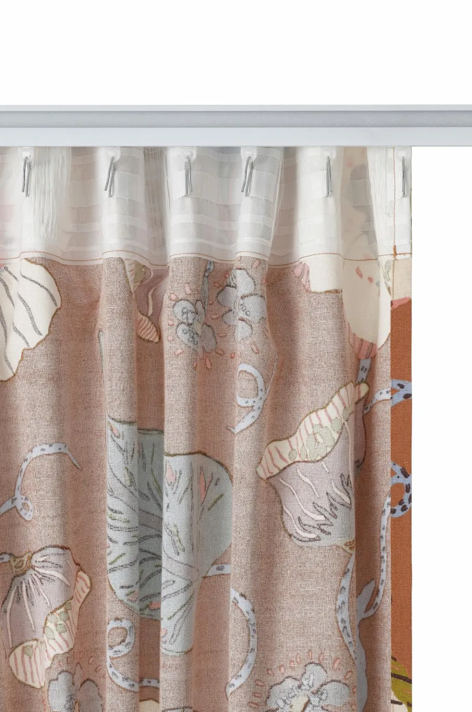 Ellos Home Multibåndsgardin Hilma 2-pak